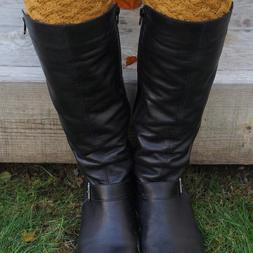 Lattice Boot Cuffs