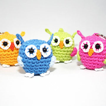 Owl - Key Chain - Amigurumi
