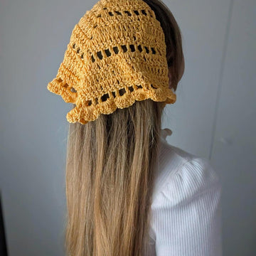 Crochet Delicate Dream Bandana Pattern