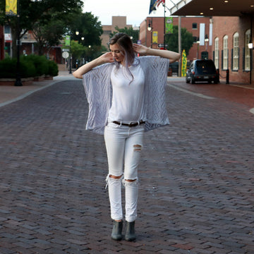 Diamond Lace Kimono