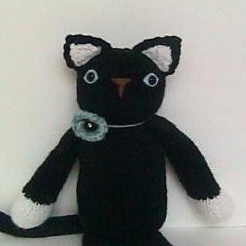 Cat Knit Amigurumi Pattern