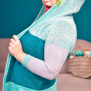 Hoodie Shawl Cardigan