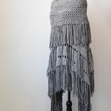 Ombre Poncho & Cowl