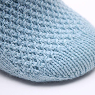 Blue Raspberry Socks - Cuff Down (DK)
