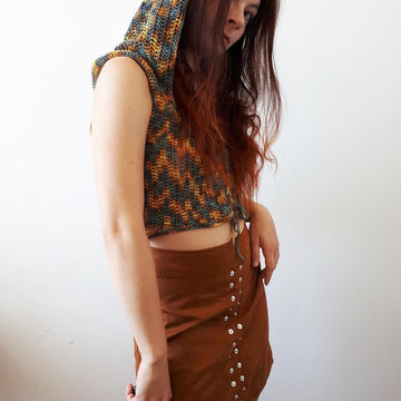 Mandala top wtih cape