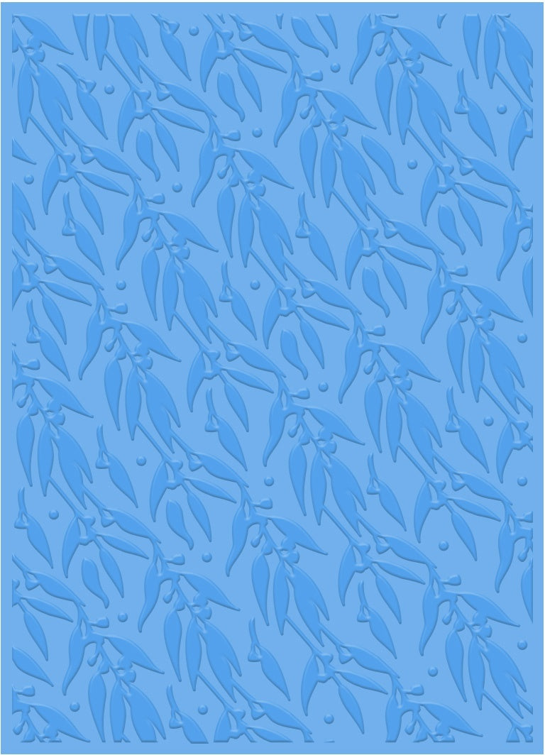 Artdeco Creations Couture Creations Sunburnt Country Embossing Folder 5"X7" - Gumnuts