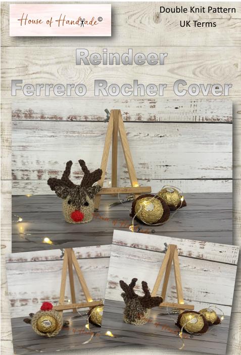 Reindeer Ferrero Rocher Knitting Pattern
