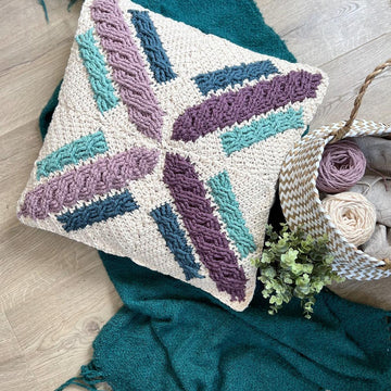 Cross Cable Pillow
