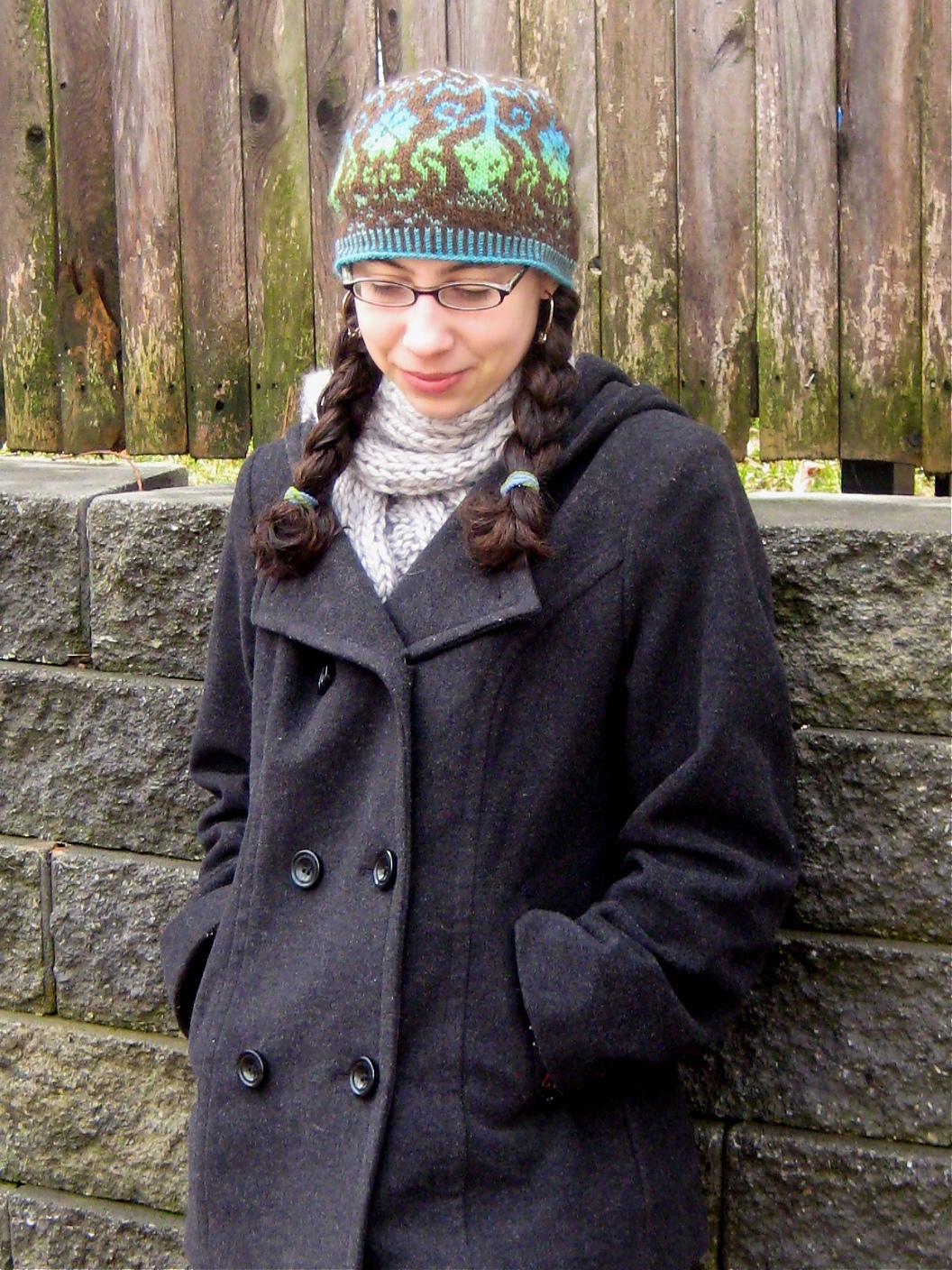 Thistle and Shamrock Beanie