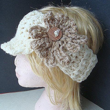 Visor Headband | Crochet Pattern 216