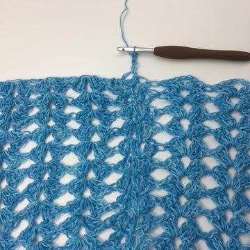 Lace shell shrug