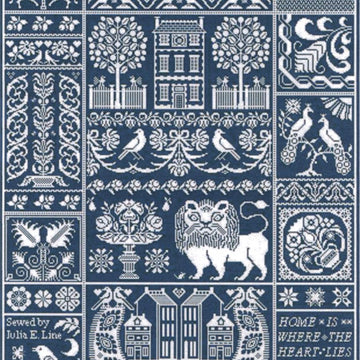 Long Dog Samplers Tyler's Lion Chart - Leaflet