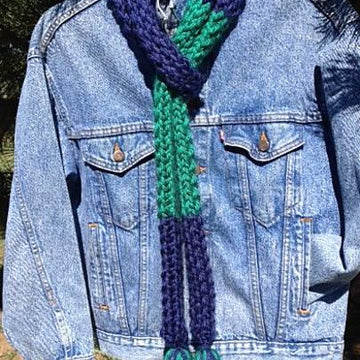 2-Hour School Spirit Scarf