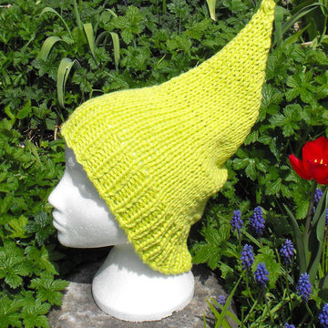 GARDEN GNOME SUPERFAST SLOUCH HAT KNITTING PATTERN - MADMONKEYKNITS