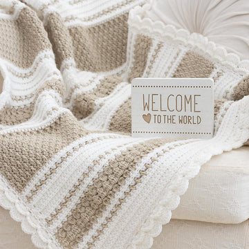 Parfait Vintage-Style Baby Blanket