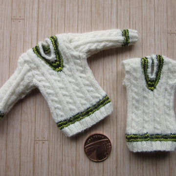 1:12th scale Cricket Sweaters