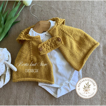 Pineapple Hooded Cape