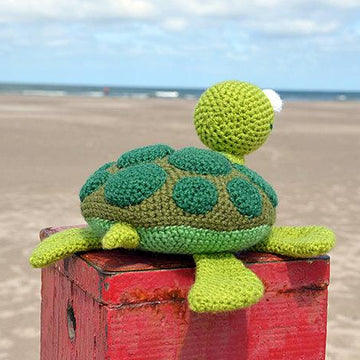 Seymore the Sea Turtle Crochet Pattern, Turtle Amigurumi
