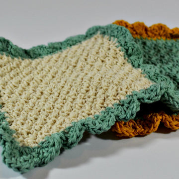 Scalloped Edge Dishcloth