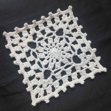 Chamomile Square Crochet Pattern For Home Decor