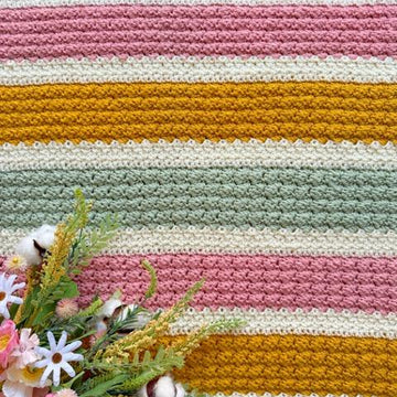 Spring Stripes Blanket