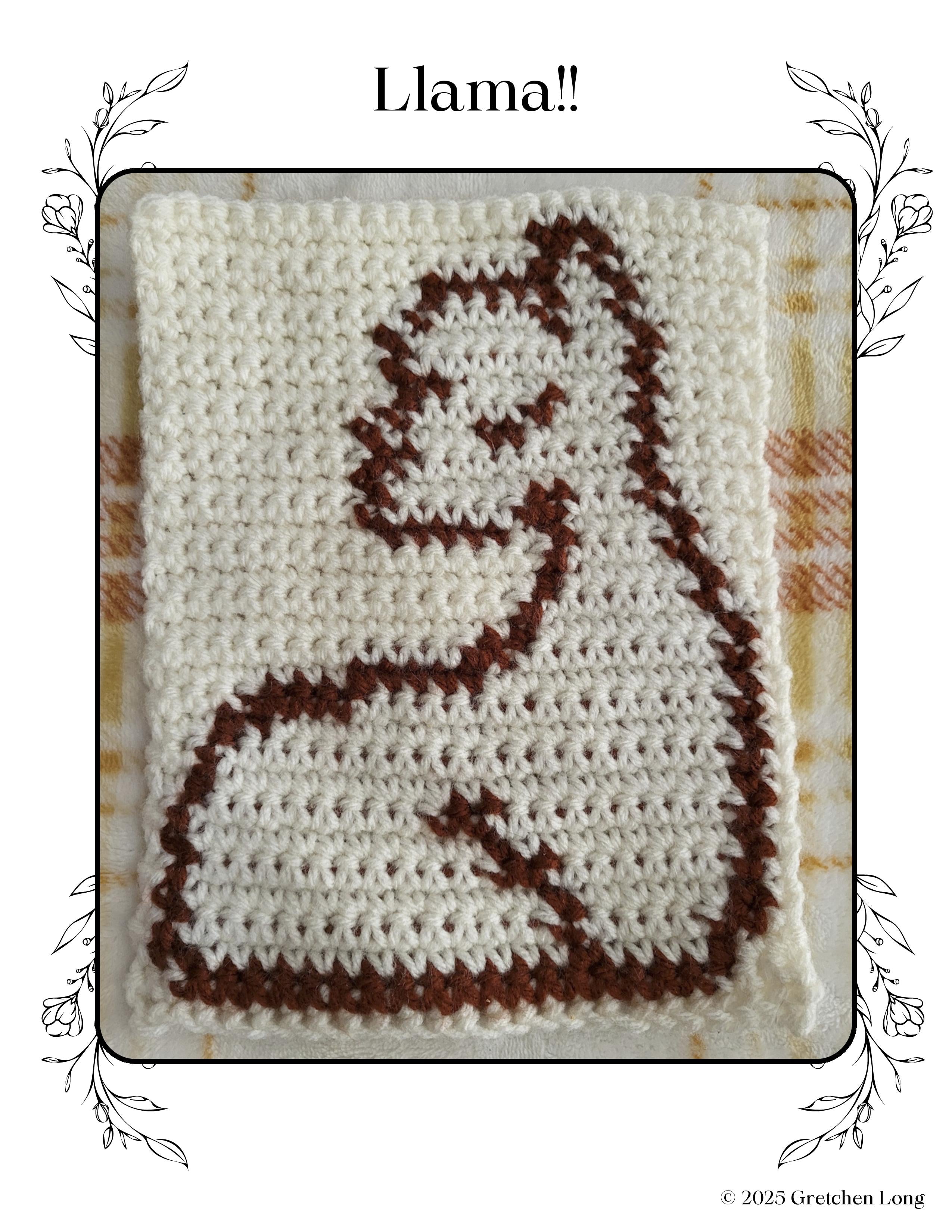 Llama Tapestry Crochet Pattern