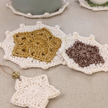 Rustic Star Coasters