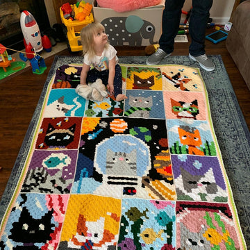 Catghan C2C Blanket