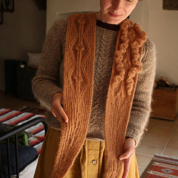 Parnassia shawl