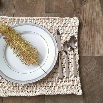 Tunisian Moss Placemat