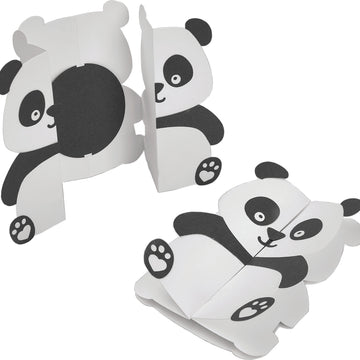 Sizzix Thinlits Dies By Jen Long - Card Panda Fold-A-Long