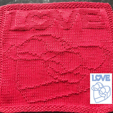 Nr. 478 Heart with bow 65 stitches