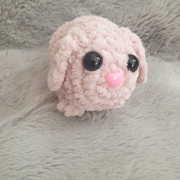 Crochet fluffy bunny
