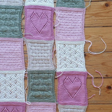 Pretty Patchwork Baby Blanket