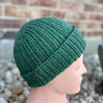 Pinehurst Hat -- a loom knit pattern