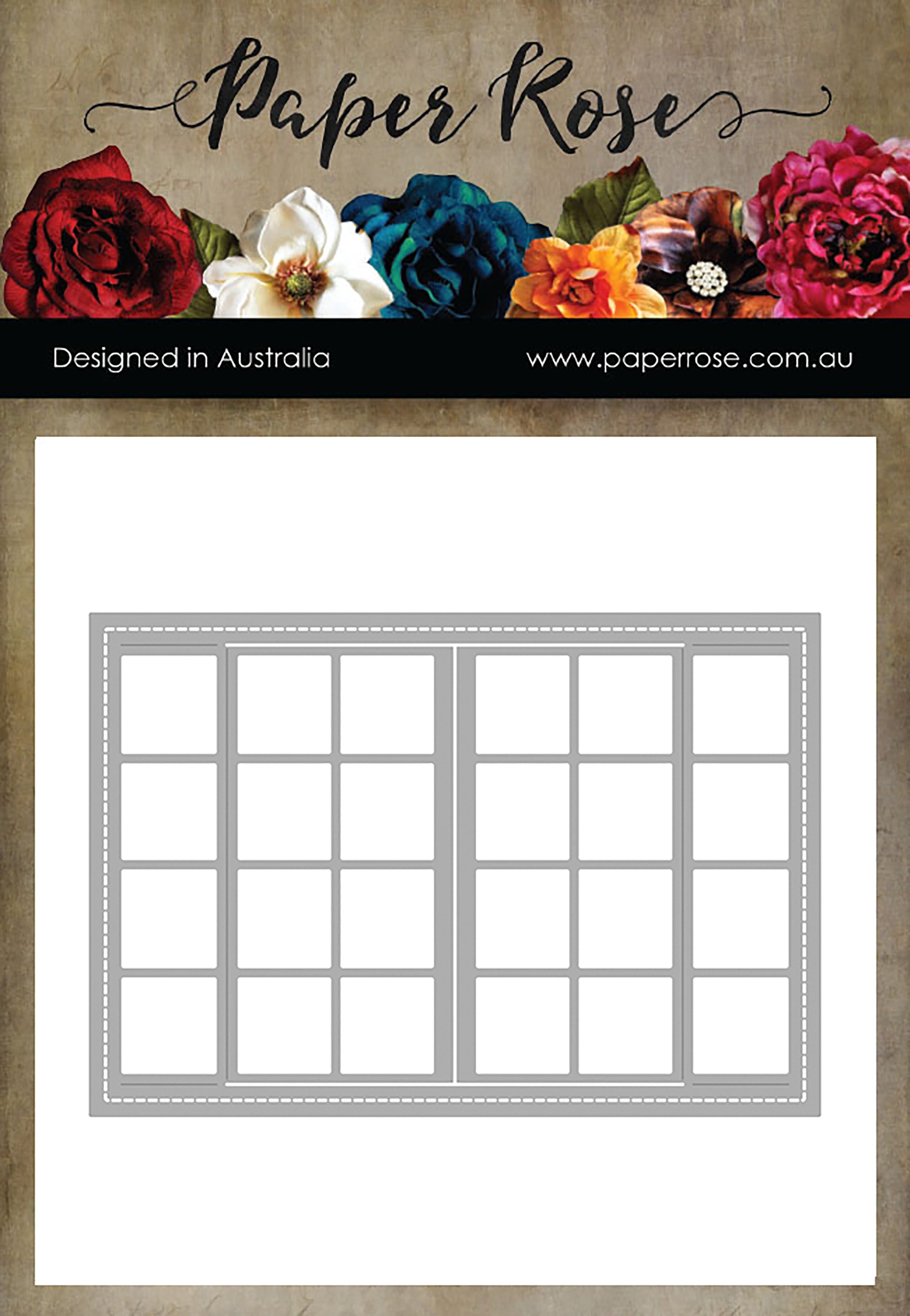 Paper Rose Dies - French Door Background