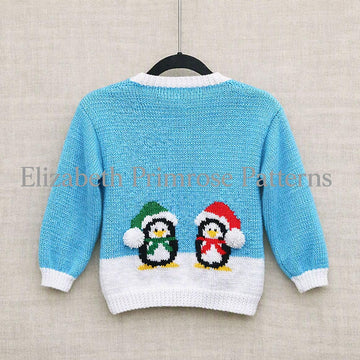 Penguins in the Snow Jumper P20
