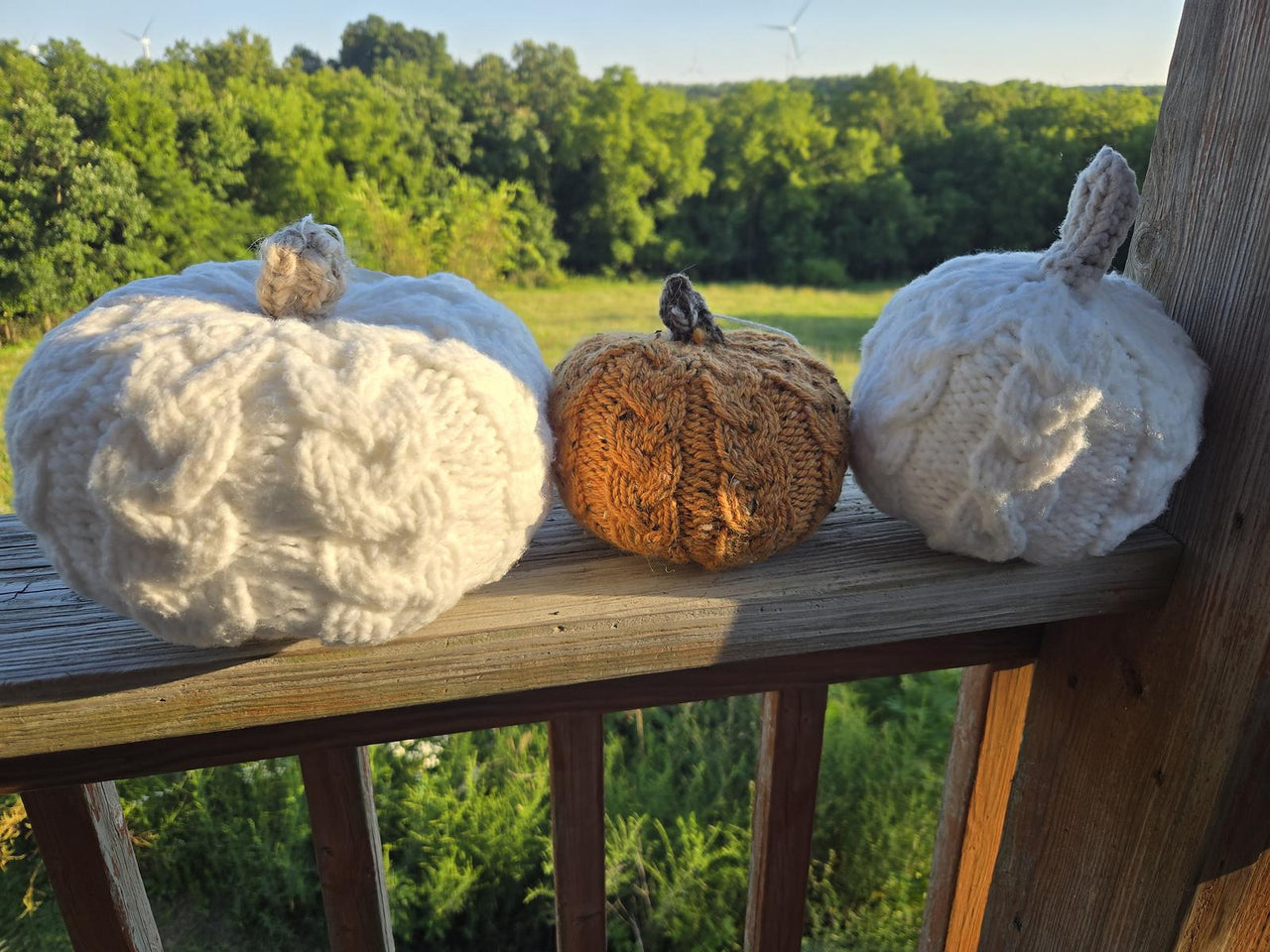 Braided Cable Pumpkin