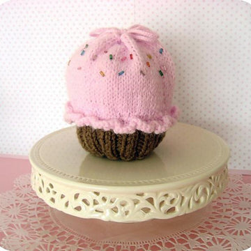 Drawstring Cupcake Purse Knit Pattern
