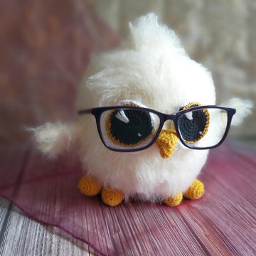 Owl Holder Eyeglasses Glasses Stand Amigurumi