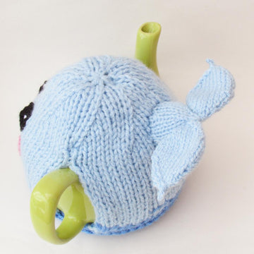 Blue Whale Tea Cosy Knitting Pattern