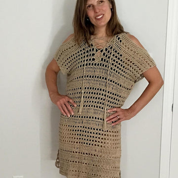 Bathing Suit Coverup Pattern:Bustling Beach Cover Up