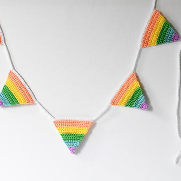 Rainbow Flags Garland
