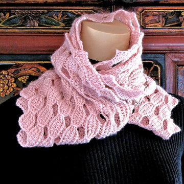 Petals: Tunisian Lace Wrapper