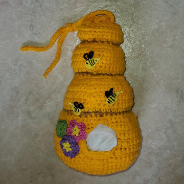 Bee Hive Plastic Bag Holder