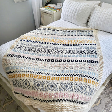 Fair Isle Flair Blanket