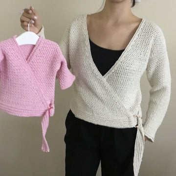 Dolphin Wrap Cardigan N 683