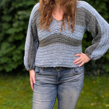 Sweater "Two Shades of Grey"