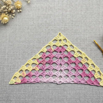 Crochet Bandana/Shawl Pattern/Chart #31