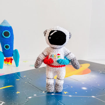 Astronaut and Rocket Ship Amigurumi Pattern
